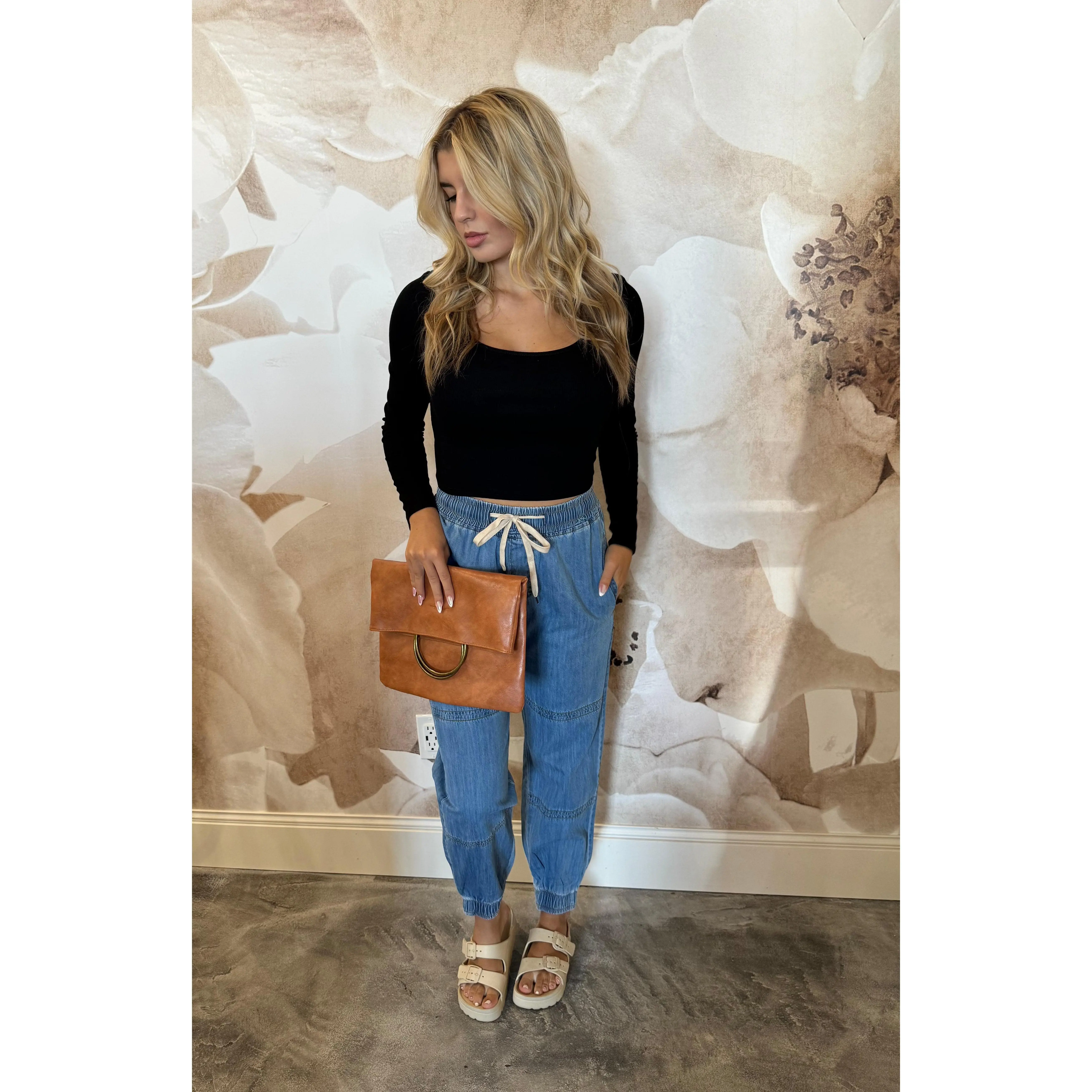 Davina Denim Jogger