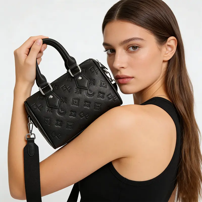 High Capacity Handbag for Women, Elegant PU Leather Tote for Everyday Carry, Waterproof Commuter Work Bag with Adjustable Strap & Zip Fasten, Crossbody Purse, Casual Wear, Synthetic, Simple Look, Artificial Material, Lightweight, Shoulder Clutch