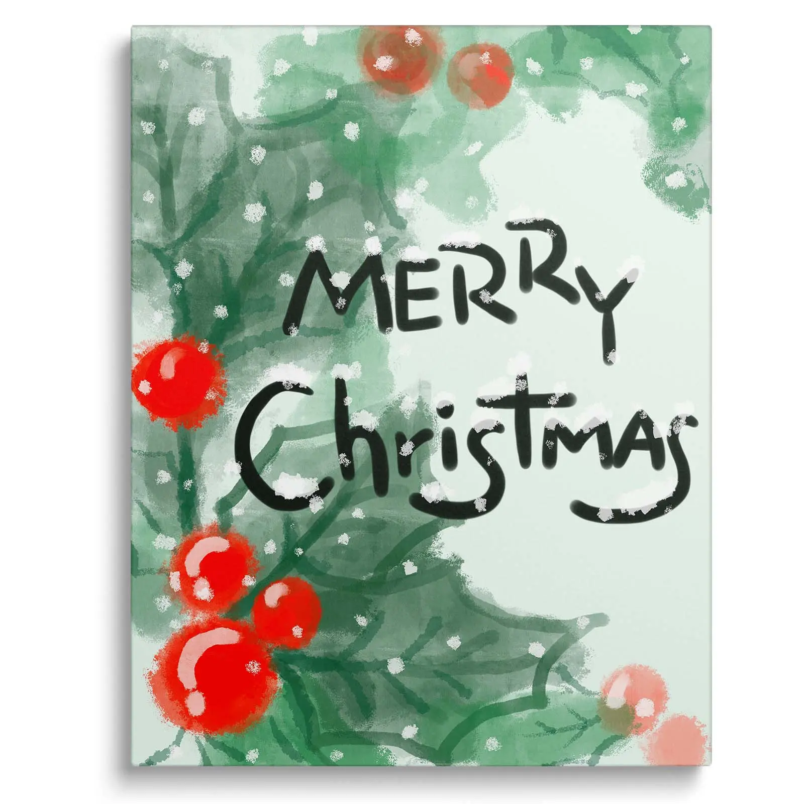 Christmas Canvas Wall Art Set - Cozy Holiday Scenes, Santa Claus, Snowmen, Christmas Trees, Gingerbread House & Festive Decor | Perfect for Home Decor, Living Room & Gift Ideas