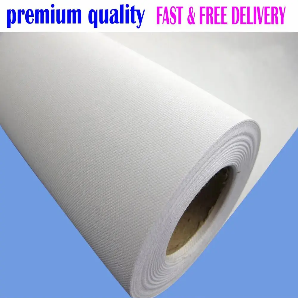 Canvas Roll-Polyester Matte Waterproof for Any Inkjet printer 24"36"42" X100'