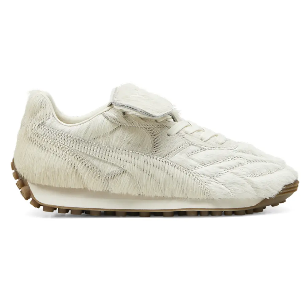 PUMA Womens Fenty X Avanti Pony Hair Lace Up Sneakers Shoes Casual - Off White