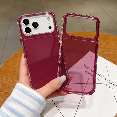 3 IN 1 Clear Candy Colorful Case For iPhone 18 Pro Max 17 16 15 14 13 Pro Max, Hybrid Shockproof Heavy Duty DefenderCover