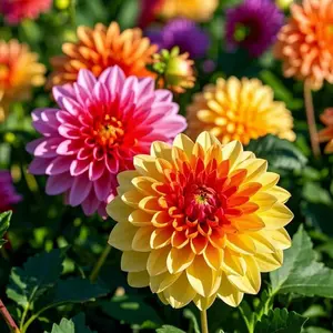 200 Pcs Dahlia Flower Seeds – Vibrant Mixed Colors | Easy-to-Grow, Long-Blooming Garden Flowers | Non-GMO Variety for Pots, Borders & Home Landscaping