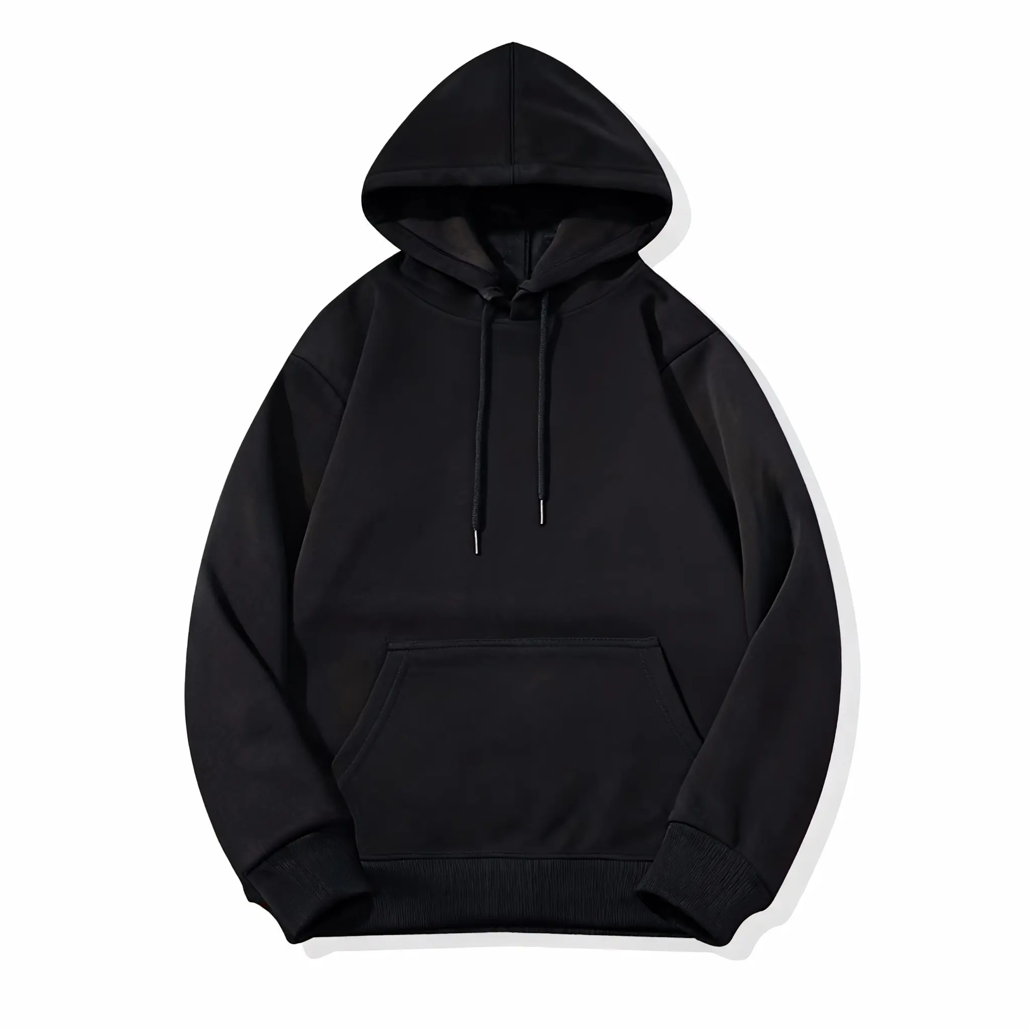 Unisex Casual Oversized Vintage Wash Hoodie Plush Heavyweight Cotton for Couples Stylish Streetwear College Winter