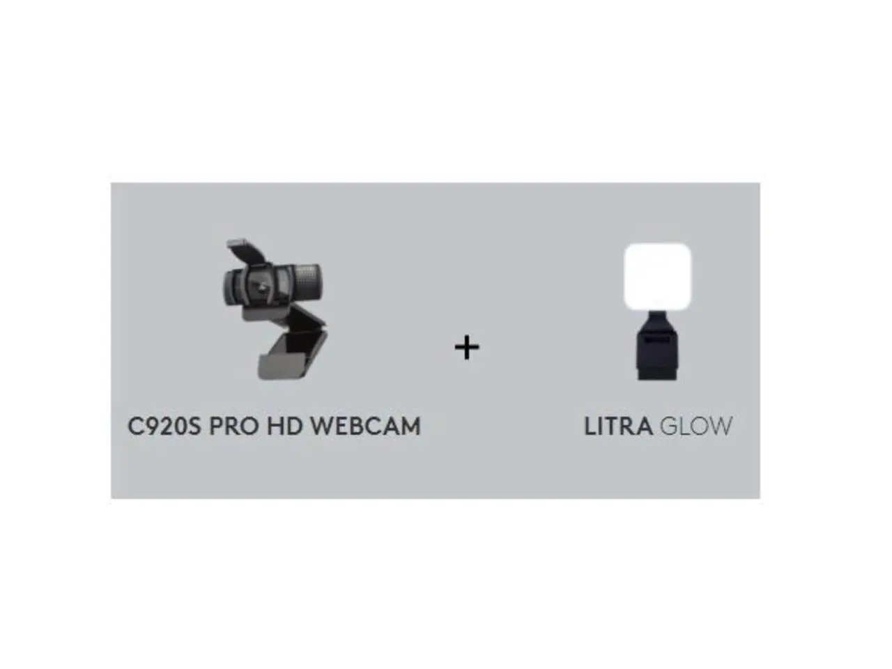 Logitech C920s Webcam & Litra Glow Bundle (Kit)(Kit) LOGILIGHTBDL2