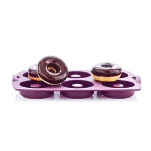 Tupperware Silicone Ring Form - Donut Form - Perfect for Baking Sweet or Savory Single-Serving Appetizers, Sweets, and Main Dishes silicone  mold bakery  supplies