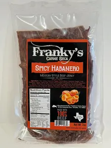 Frankys spicy Habanero Beef Jerky