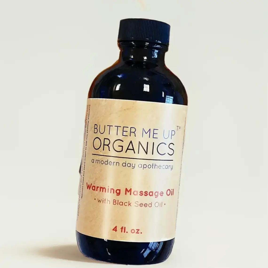 Organic Warming Massage Oil / Therapeutic / Glass Bottle / Muscle Ache Reliever / Sore Muscles / Holiday Gift / Christmas Gift Hydrating Organic Fragrance Free