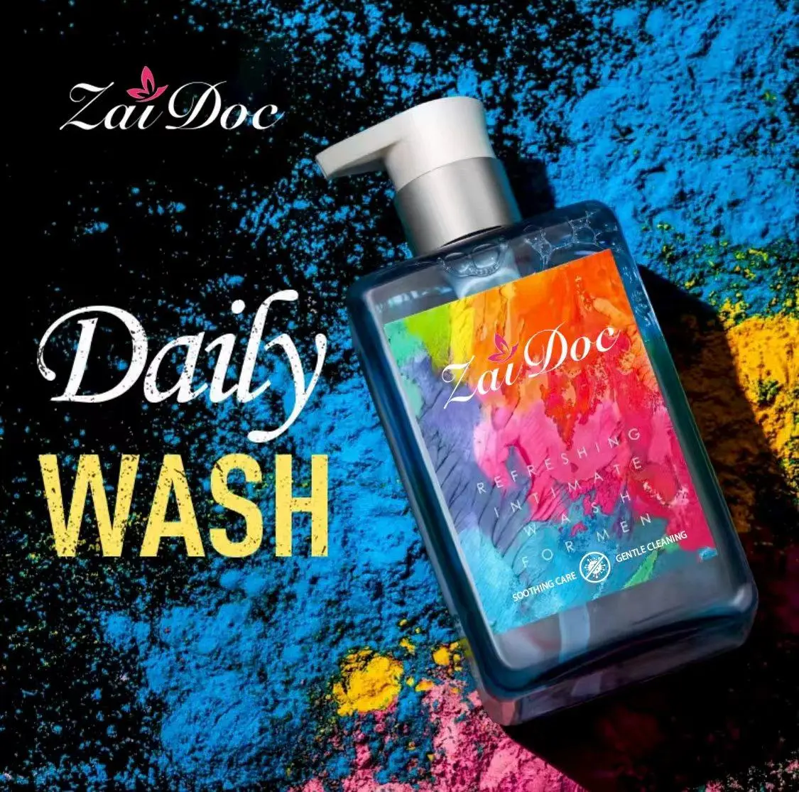 Intimate Wash for Men & Women Plant-Based pH Balanced Gentle Cleanser for Daily Hygiene Stay Fresh & Soothing