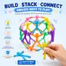 EFFUN Kids' Magnetic Building Figures Set, 10-20 Pack Unisex Bright Silicone Fidgets, 1-Piece Molded Safe Bendy Toys with Strong Magnets, Portable Car Sensory Toys, 3+ Cool Gifts for Kids, Neurodivergent Lifestyle Solutions Higher End Fridge Magnets Ivy F