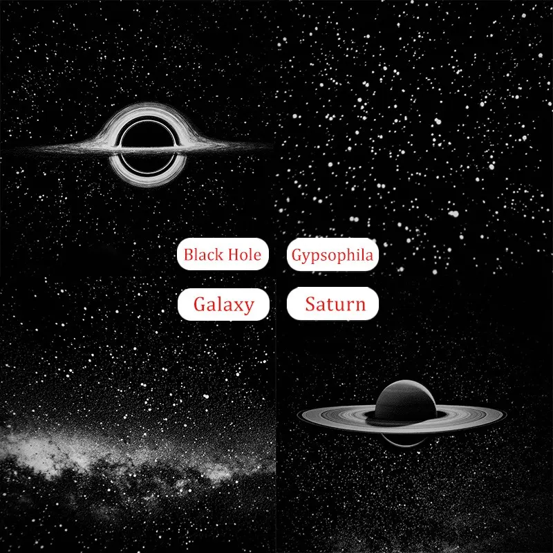 USB Ceiling Star Projector Lamp, Mini Atmosphere Night Light, Ideal for Car Interior Lighting, Car Ambient Lighting, Bedroom, Living Room, Party Decor