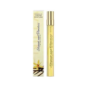 Vanilla Cream Eau de Toilette, Fresh & Delicate, Portable Long-Lasting Daily Vanilla Fragrance for Charm