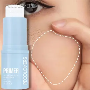 Invisible Pore Primer Stick Pore Eraser ,Waterproof Light Oil-control Makeup Base Face Concealer Primer Stick Cosmetic, Hydrating Buildable Coverage
