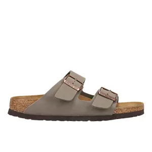 BIRKENSTOCK Womens Arizona Birkibuc Casual Sandals Casual - Grey