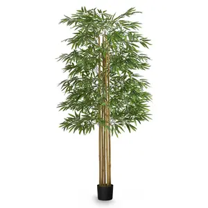 Maia Shop Artificial Bamboo Tree Tall Potted Home Decoration, 60/71 Inches