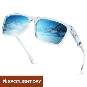 KastKing FlatRock Polarized Sport Sunglasses for Men and Women, Ideal for Driving Fishing Cycling Running, UV Protection Lightweight Style Fashion SummerVibes