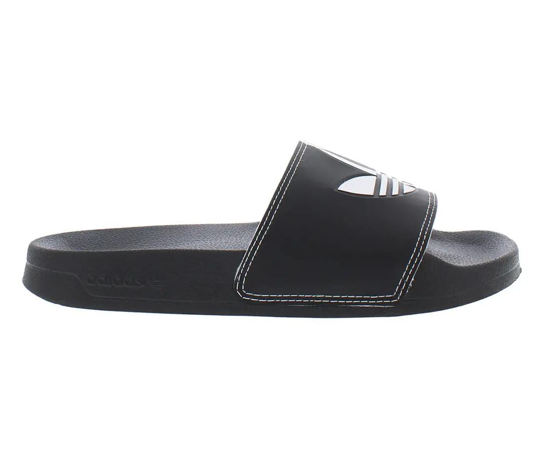Adidas Women's Adilette Lite Logo Slides, Comfortable Lightweight Multi-Size Sandals for Casual Wear, Footwear, Walking Shoes