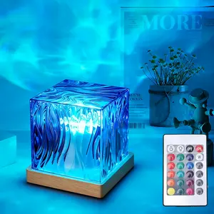 Aurora Borealis Starry Sky Projector Light, USB Powered 16 Color LED Night Light with Remote & Timer,Decorative Modern Night Lights, Home Decor, Gift