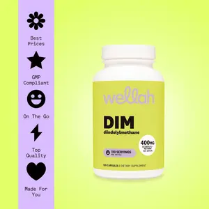 DIM Capsules | 120 Servings Dietary Supplements Edible Dietary Supplement