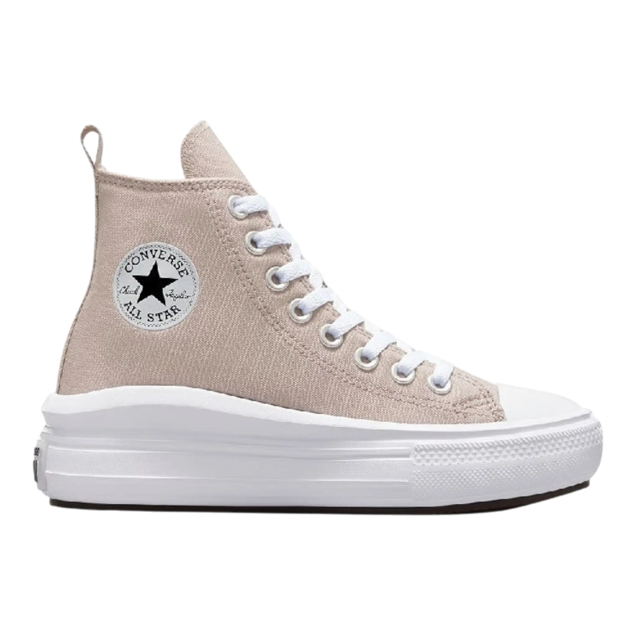 Converse Chuck Taylor All Star Move Platform High-Top Sneakers in Wonder Stone | Women Platform High-Top