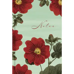 USED-Red Blooms Notes, Scripture Notes Journal by B&h Editorial (Hardcover)