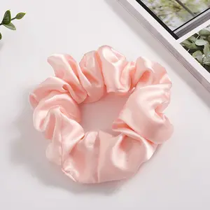 No More Hair Damage! Luxe Satin Scrunchies for Gentle, Breakage-Free Hold