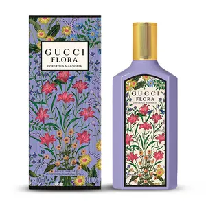 Gucci Flora Gorgeous Magnolia Eau de Parfum 1.6oz | Radiant Floral Fruity Scent for Her