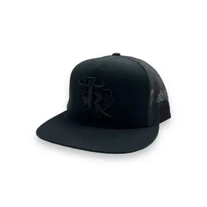 Texas Ranch Hat - Dark Knight Black/Black
