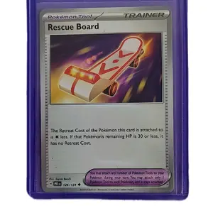 Pokemon Trainer Rescue Board 2025 Prismatic Evolution #129 Card for Collectors