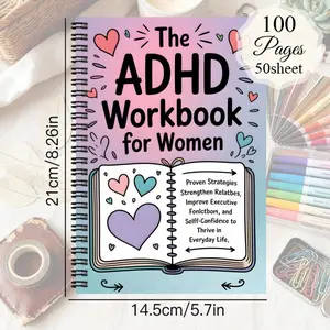 Aesthetic ADHD Journal / Planner / Notebook Workbook