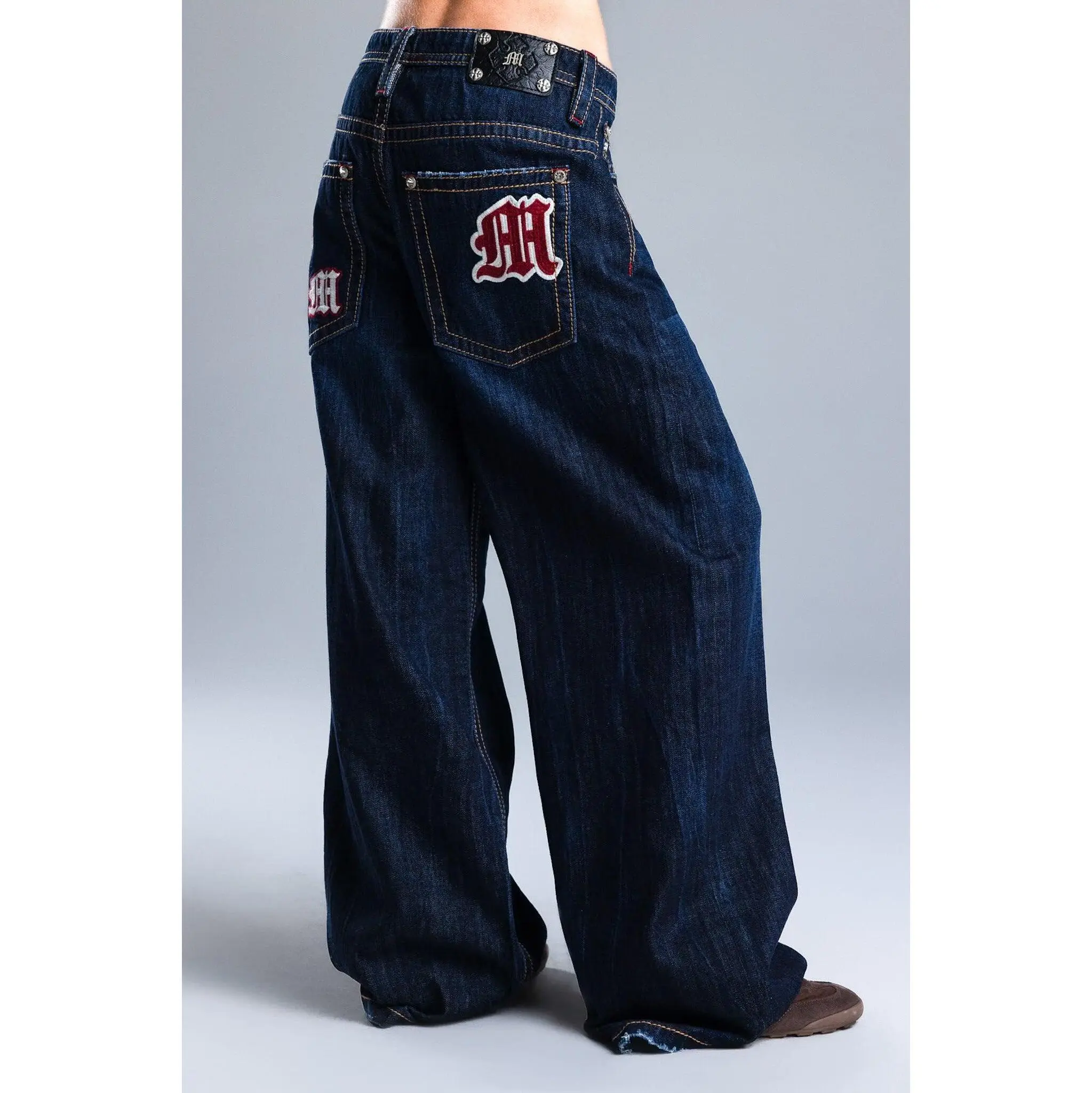 Bellanie Low Rise Baggy Jeans