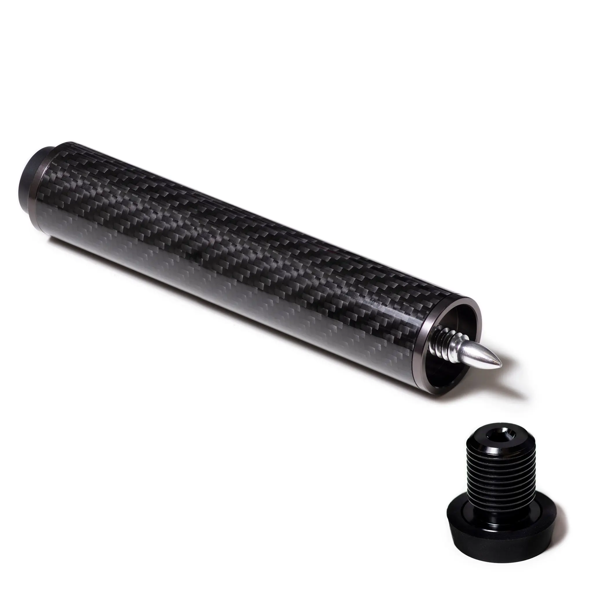 Carbon Fiber Extension with Bumper for Predator Cues 8.3"