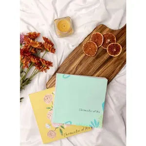 Chronicles of Me Hardcover Journal | Yellow Floral Bouquet Notebook