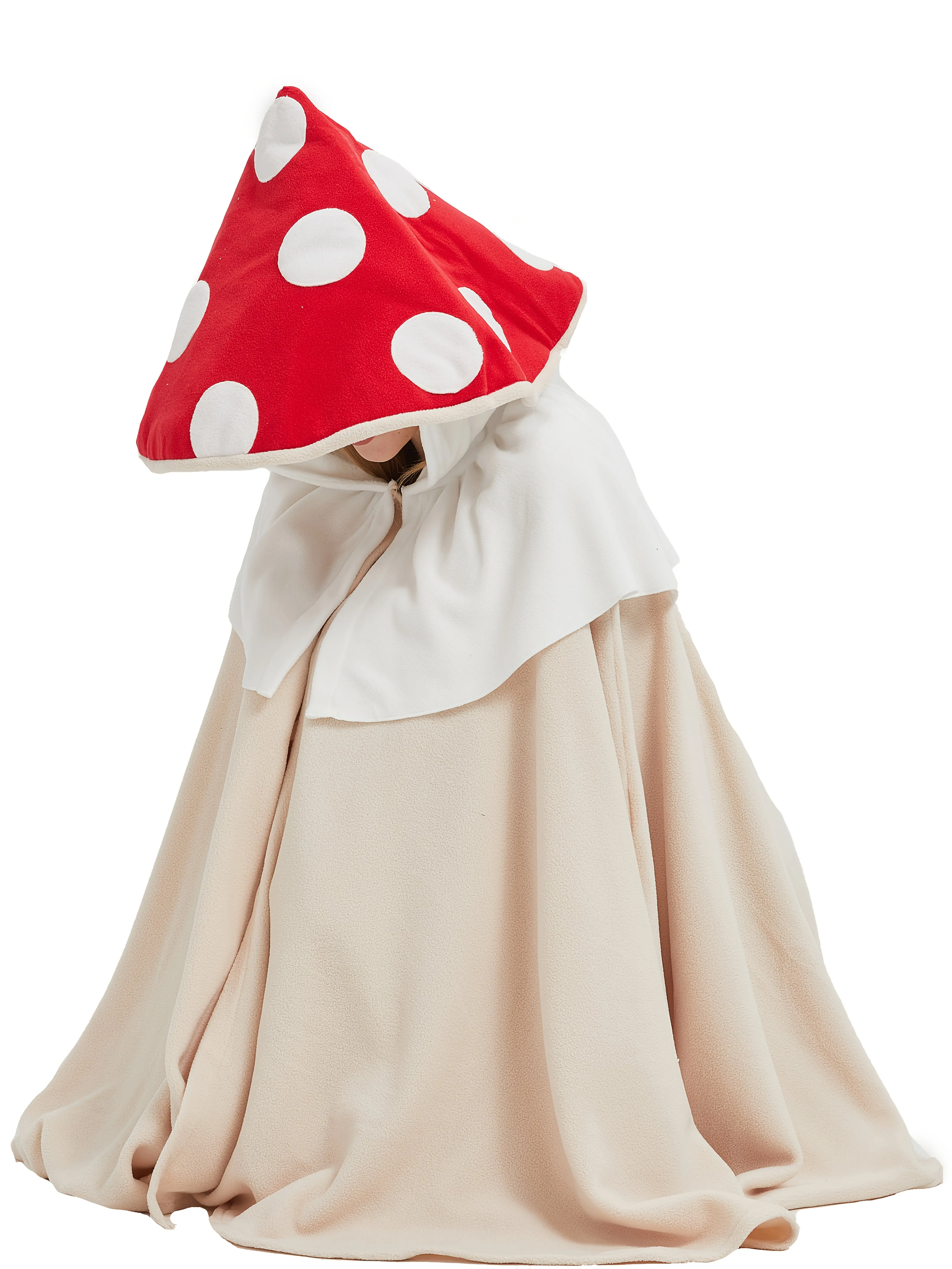 2026 Halloween costumes Red mushroom cape galaxy z flip 5 fursuit feet paws neytiri shoulder wrap fursuit cat ears cosplay dance outfits canine Retro Party Costume Accessory fabric tail winx pearl dazzle cheap lion Hooded Adult Owl Halloween Costume