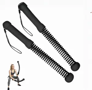 Ropelss Battle Ropes,Cordless Workout Rope for Home Gym, Portable Arm Exerciser Rope for Strength Building, HIIT and Low-Impact Aerobic Training for Women&Men