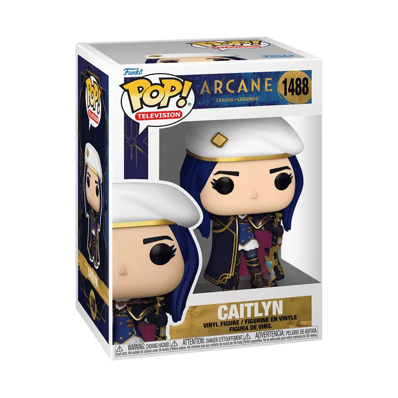 Funko Pop! Arcane: League of Legends - Caitlyn Kiramman #1488 Collectible Pop Vinyl Figure