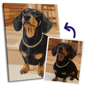 Custom Paint by Number Kit