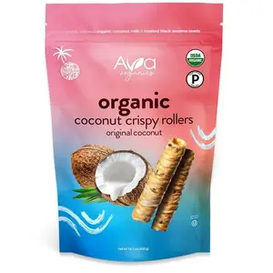 Ava Organics Coconut Crispy Rollers, 14.1 oz.