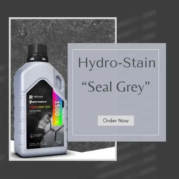 Hydro-Stain "Seal Grey" Concrete Stain
