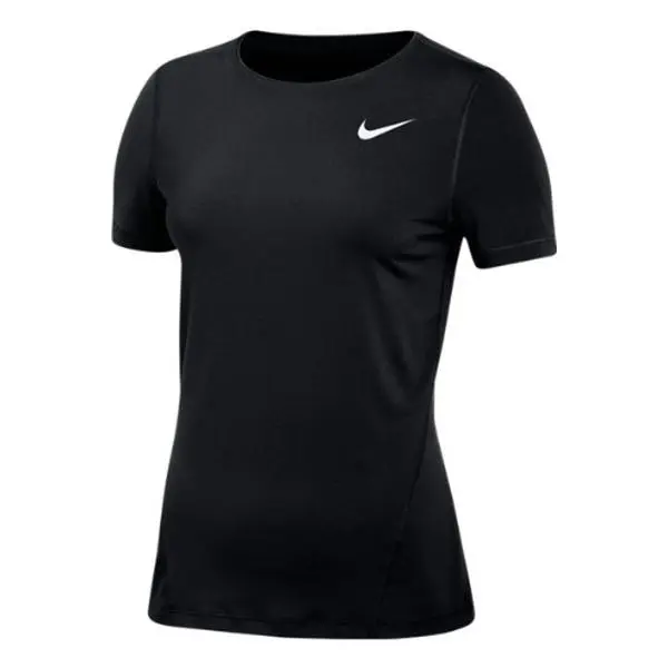 Nike Women's Pro Allover Mesh Top, a Short Sleeve Breathable Athletic Fitness Shirt with Cooling Dri-FIT Performance, Athletic Fitness Top, Breathable Workout Top