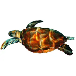 Medium Sea Turtle Metal Wall Art