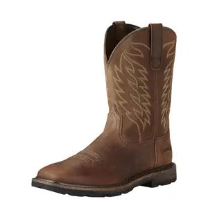 Ariat Women's Groundbreaker Wide Square Toe Steel Toe Work Boot