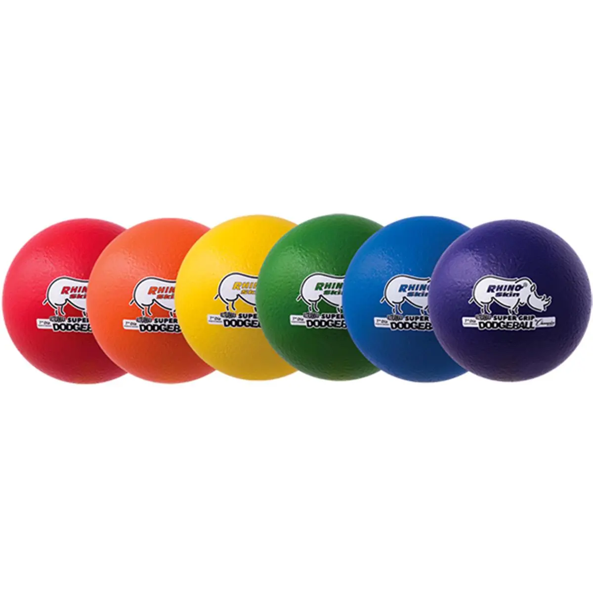 212 MAIN 7 in. Tear-Resistant Coating Foam Core Ultramax Ball Set - Set of 6, Medium-Density Foam Core, Soft Exterior, Gym Class Dodgeball, Adults' Balance Training Sports & Outdoor Equipment, Safe for Youth, Durable Grip
