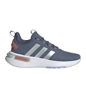 adidas Womens Racer Tr23 Lace Up Sneakers Shoes Casual - Blue