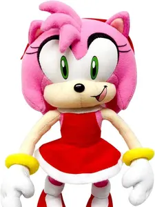 8" Sonic The Hedgehog Amy Rose Plush Doll Toy