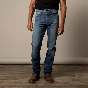 Kimes Ranch Men's James Mid Wash Denim Blue Jeans MJE0000004_BL036