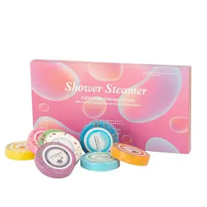 Shower Steamers for Bath Aromatherapy -Shower Steamer with Natural Oils, StressRelief & Relaxation, Self-Care for Winter,Emotional Reset, Scented Eucalyptus &Lavender