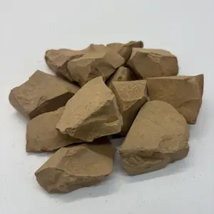 Edible Narat Brown Kaolin Clay Chunks – From a Natural Cosmetic Grade Lump, Zero-Additive, Hard-Brittle & Slightly Sticky When Dampened – 200g (7oz)