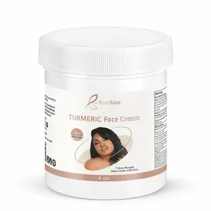 Turmeric Glow Face Cream 4 oz Exfoliate Gently Hydrate Deeply for Radiant Skin