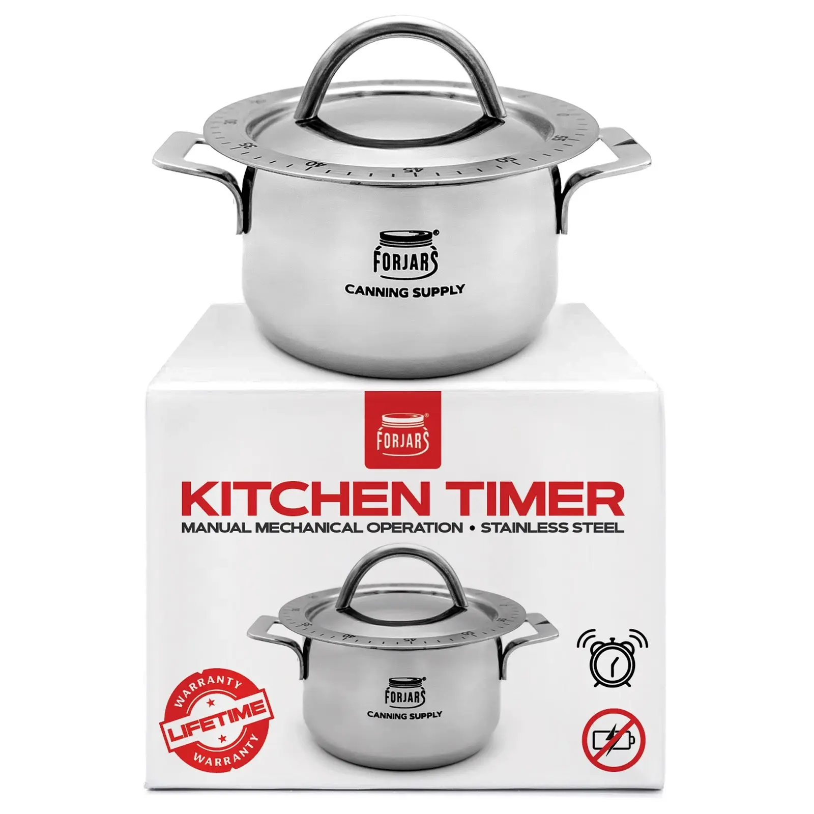 Forjars®  - Kitchen Timer Set Mechanical